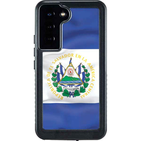 El Salvador Flag Galaxy S24 Plus Waterproof Case